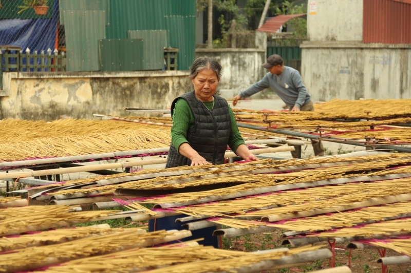 Quy trình sản xuất hương truyền thống