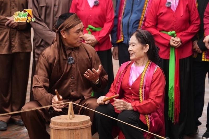 Trống thùng – một nhạc cụ quan trọng của Hát trống quân.
