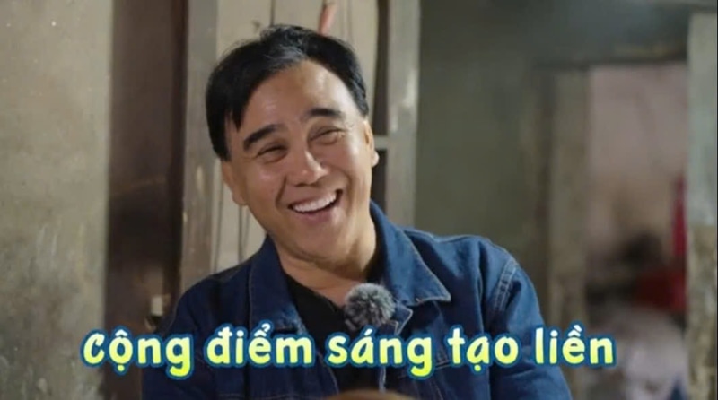 MC Quyền Linh khiến cả đoàn được trận cười với màn “múa quyền” bằng ống cán bán
