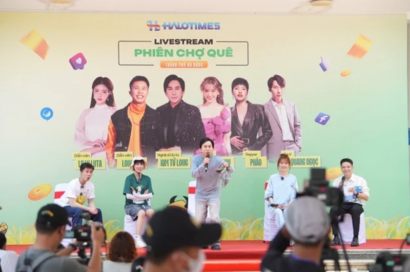 NSƯT Kim Tử Long chia sẻ tại sự kiện livestream Phiên chợ quê