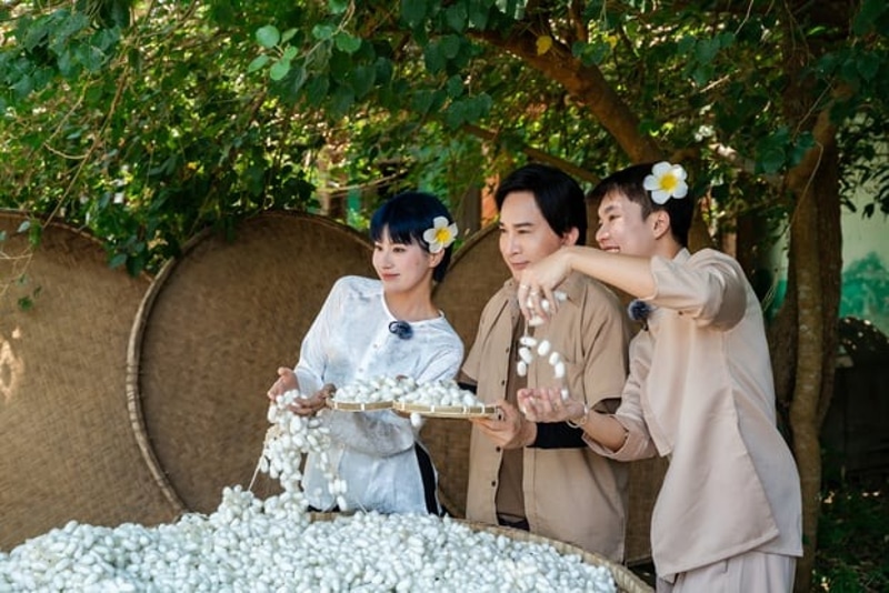 Từ tổ kén kéo thành sợi tơ, nhưng phải làm sao để kéo được và đẹp là điều không hề dễ dàng